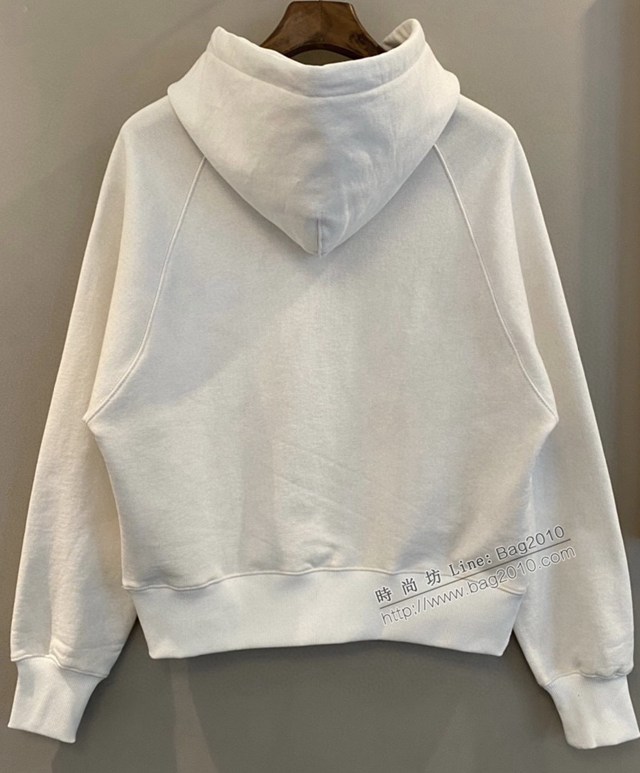 Ami專櫃2023FW新款愛心刺繡插肩連帽衛衣 男女同款 tzy3195
